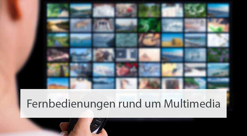 Fernbedienung rund um Multimedia