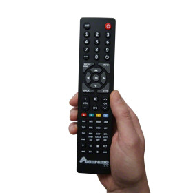 Dual 2411FH-D-DVB-T-WH kompatible Ersatz Fernbedienung