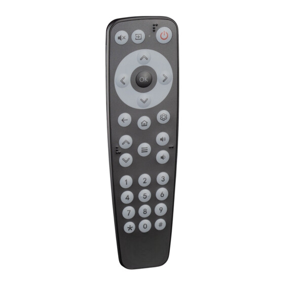 Senioren Fernbedienung für Samsung Fernseher mit einfachem und überschaubarem Tastenlayout, leicht zu reinigen